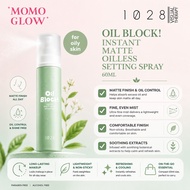 1028 Oil Block Instant Matte Setting Spray 60ml – Oil Control & Long-Lasting/Matte Finish & Makeup F