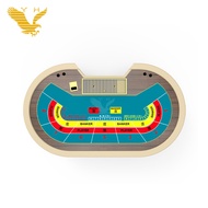 YH Baccarat table Baccarat table Entertainment poker table with LED Sensing table Poker table