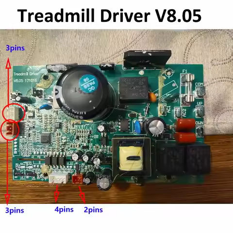 Treadmill Driver V8.05 171016 DK1.0 Treadmill Motor Controller Treadmill Circuit Board Treadmill Dri
