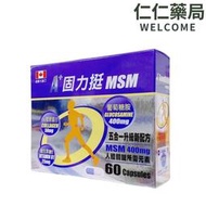 A+固力挺MSM 60粒 二型膠原蛋白+葡萄糖胺【仁仁藥局】UC2 UCll