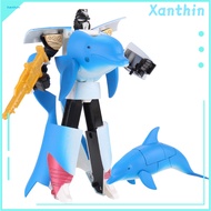 Toys Dolphin/Shark Shape Educational Plastic Robot Whale Model Toy for Kids
