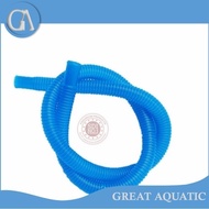 selang aquarium SELANG SPIRAL BIRU ukuran 60 CM 80 CM 90 CM