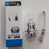 Halogen Headlamp for H3 Dr D Fischer 12 VOLT 55 Watt/