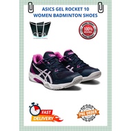 ASICS GEL ROCKET 10 WOMEN BADMINTON COURT SHOES ALL COURT