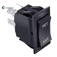 Reverse Polarity Momentary Switch DC Motor Control Rocker Switch RV Power Jack DPDT Golf Cart for 5t