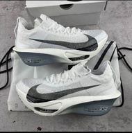 NIKE 耐克 Alphafly 3 白黑色碳板跑鞋