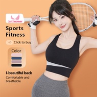 Angel Mommy  Sport Bra Yoga Set Workout Clothes Gym Sport WearContrast Color Yoga Pants Sport Pants 