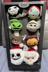 全新 Disney Tsum Tsum 聖誕夜驚魂 套裝 Nightmare Before Christmas 骷髑傑克 Jack Skellington 怪誕城之夜 迪士尼 毛公仔