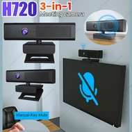 Computer Camera 3 In 1 30fps Web Camera With Speaker Microphone Computer Web Camera Noise Cancelling