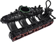 Engine Intake Manifold W/Solenoid Valve, Gaskets & Sensor Replacement For 2009-2017 VW Jetta GTI Gol