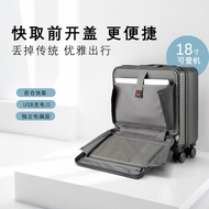 New Style Charging Boarding Wheel with King Student Leaf Trolley Case Luggage Opening Universal 60cm