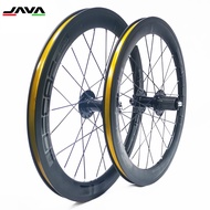 Java Decaf Cattiva 20inch 406 / 22inches 451 wheel set for folding bike | Mini velo vike | Foldable bike - Loud Hub | In