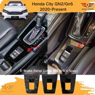 E-Brake Panel Protector Cover For Honda City GN2/GN5 Hatchback 2020-Present Car Accessories