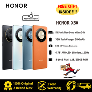 【NO Google】New HONOR X50 5G Mobile Phone 6.78 Inch Octa Core Android 13 5800mAh Super Large Battery 108MP Main Camera 1.5K AMOLED 120 Hz