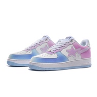 Men Shoes BAPE EDCV Lightning Star Top Layer Leather Air Force Lightning Star Sneakers SDXKJ
