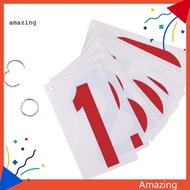 [AM] 0-9 Score Number School Sports Competition Digit Scoreboard Replacement Cards