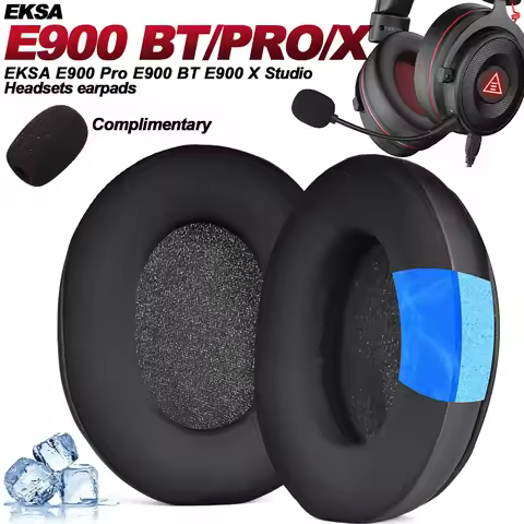 EKSA E900 Pro E900 BT E900 X E910 Replacement Foam Ear Pads Headphones memory foam Earpads Protein