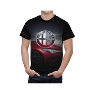 Alfa Romeo Tshirt / Baju Microfiber Jersi / Jersey Sublimation / Tshirt Jersey
