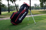 [11GOLF] TaylorMade PRO Stand Bag Black Red ถุงกอล์ฟของแท้ 100% รหัส  V97597-NS กระเป๋ากอล์ฟจากแบรนด์ TaylorMade