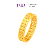 TAKA Jewellery 916 Gold Abacus Ring