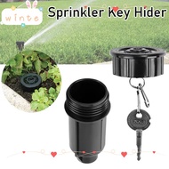 WINTE Sprinkler Key Hider, Impact Resistant ABS Key Cash Box, Creative Waterproof Simulated Sprinkle