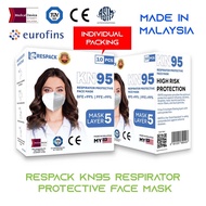 RESPACK KN95 Face Mask Approved by KKM Malaysia 医用外科口罩