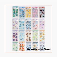 DAISO KOREA - Pikachu Label Sticker - Korea