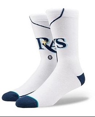 (L)Stance MLB Tampa Bay Rays Jersey Crew Socks美國職棒球隊襪