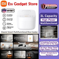 MYSET Xiaomi Smart Rice Cooker Multifunctional 3L 8 Cooking Functions 24Hour Delay Time Smart Link T