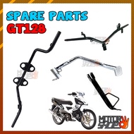 MODENAS GT128 GT 128 SIDE STAND / FRONT STEP BAR / BRAKE PEDAL / HANDLE BAR FOOTREST BAR BESI PEMIJA