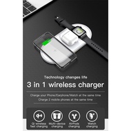 Kuulaa 3 in 1 Qi Wireless Charger/Car Charger/Wireless Pad 3 in 1