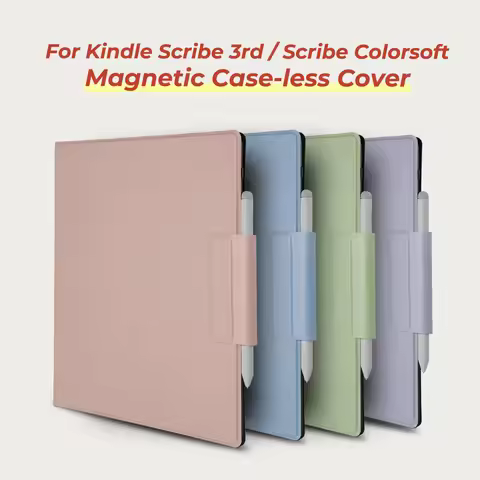 twosheep Case for Kindle Scribe 11" Scribe Colorsoft Scribe Without Front Light Magnetic Stand Cover