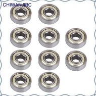 [chiwanjibc] 10 Pieces -7 608 Skateboard Longboard Bearings, Inline Skate Bearings Roller Skate Bear