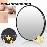 YOLA Makeup Mirror, Round With Suction Cup Magnification Mirror, 5x/10x/15x Blackhead Magnifying Mir