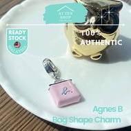 *Ready Stock* Agnes B Bag Shape Charm Pendant for Necklace Bracelet Bag Deco Pandora 100% Authentic