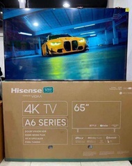 HISENSE 65” INCHES 4K UHD WI-FI + BLUETOOTH CONNECTION WITH HMTL PORT AND SMART TV
