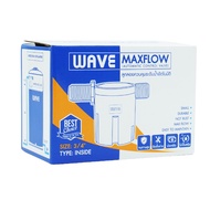 WAVE MAXFLOW  ลูกลอยแทงค์น้ำ  วาล์วตัดน้ำอัตโนมัติ ลูกลอยตัดน้ำ ครบชุดพร้อมติดตั้ง/ไม่เป็นสนิม/ไม่ต้องใช้ไฟฟ้า 1นิ้ว 3/4นิ้ว 1/2 นิ้ว  DOS