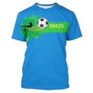 2026 [3D Printed Top] Cartoon Football T-shirt Printing 3D Pattern Football Plus Size Anime Clothing