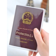 passport cover Passport Holder Travel Passport Holder Frosted Transparent Passport Holder Certificat
