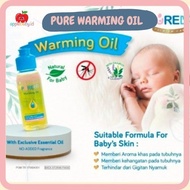 PUTIH KAYU Bpom] - Pure BB Warming Oil Telon Baby Cajuputi And Lavender Oil 60ml Eucalyptus Oil