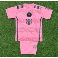 MESSI INTER MIAMI KIDS FOOTBALL SHIRT SET MESSI INTER MIAMI KIDS JERSEY/ KIDS FOOTBALL JERSEY/ KIDS 