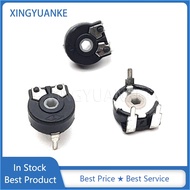 5Pcs/lot Potentiometer PT10 B2K2 B5K B10K B20K B50K B100K B200K B500K B2M2 Horizontal Hexagonal Hole