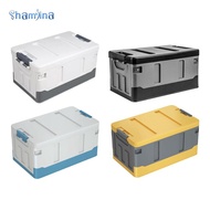 [Shamjina] Trunk Organizer, Cargo Storage Box, 35 L, Stackable, Weatherproof, Car Container Storage 