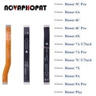 Novaphopat Main Board Motherboard LCD Display Connector Ribbon Flex Cable For Huawei Honor 5C Pro 6A