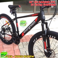 SEPEDA MTB 26 INCH EVERGREEN RANGER570 21SP STEEL KIRIM RAKIT STELJADI - Goes Store87