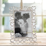 P/FE63046-FARA กรอบรูปคลาสสิค ประดับเม็ดคริสตัล ขนาด 4x6 นิ้ว สำหรับเก็บทุกภาพความทรงจำ เช่น ภาพงานแ