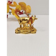 COW AND CALF KOMATHA SMALL 5cm metal