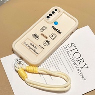 Case For Xiaomi Redmi Note 8 8 Pro 8T Coffee Time Phone Dog Silicone Soft Shell Shockproof Strap