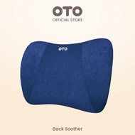 OTO Official Store OTO Back Soother BS-006DB Ergonomic design Back Support Massager - Blue with Vibr
