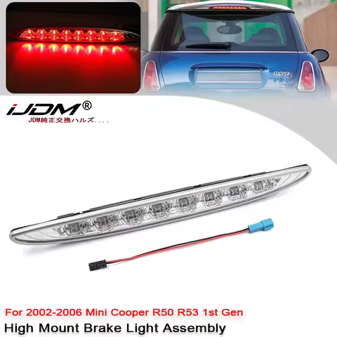 Auto Led Third Brake Light For Mini Cooper R50 R53 2002-2006 Rear High Mount 3rd Stop Brake Light Re